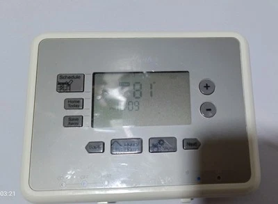 Hunter Programmable Thermostat Home Comfort Digital 7 Day Model 44377 - Image 1 of 4