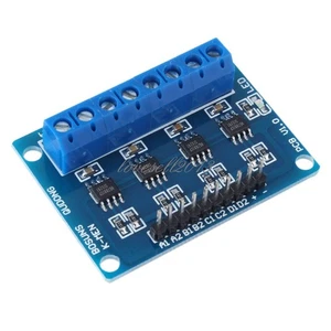 Placa controladora de controlador de motor paso a paso de CC de 4 canales HG7881 H-bridge para Arduino F - Imagen 1 de 5