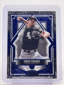 DREW THORPE 2025 TOPPS TIER ONE ROOKIE BLUE FOIL TIER 3 B RC /125 Q5686 - Picture 1 of 2