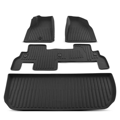 4x Tapetes delanteros y traseros para Chevrolet Traverse 2009-2017 Buick Enclave Foto 1 de 4