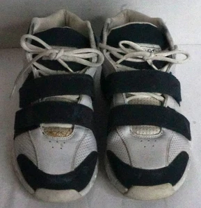Shaq Bankshot Basketballschuhe weiß + blau Herren Größe 10 Shaquille O’neal - Bild 1 von 5