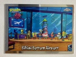 2025 Topps Chrome SpongeBob Base #149 Bikini Bottom Airport 26 - Picture 1 of 2