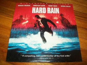 HARD RAIN Laserdisc LD WIDESCREEN FORMAT BRAND NEW SEALED CHRISTIAN SLATER STARS - Picture 1 of 1