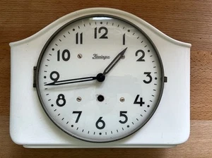 Kieninger Uhr (Küche) aus Porzellan - Funktionstüchtigkeit unbekannt. - Bild 1 von 3