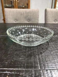 1- Tazón de vidrio imperial Candlewick para frutas o cereales 8 pulgadas corte DOT - Imagen 1 de 1
