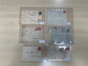 Artículos de historia postal de Noruega X6, precio ex distribuidor 62 £ G221 - Imagen 1 de 14