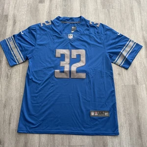Detroit Lions Trikot Herren 2XL Blau NFL Football D'Andre Swift 32 Nike On Field - Bild 1 von 6