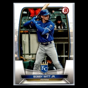 2023 Bowman - #57 Bobby Witt Jr - Kansas City Royals - Picture 1 of 2