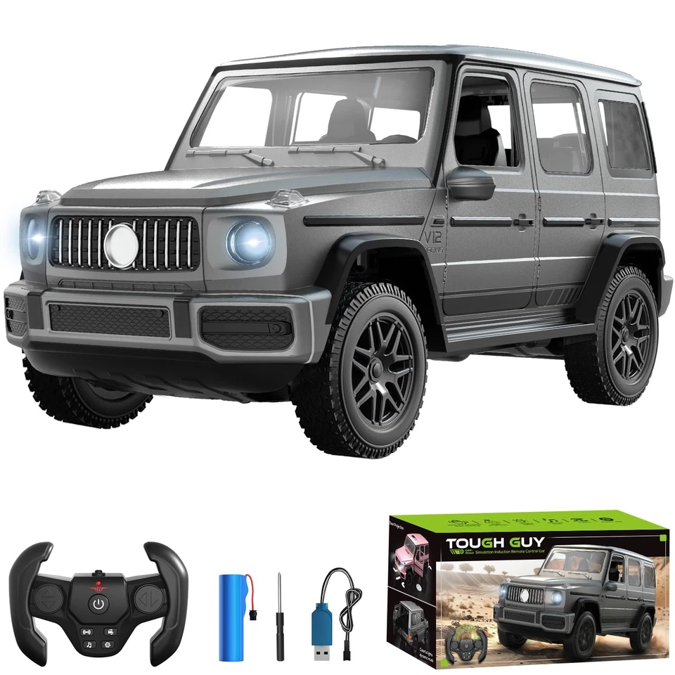 FISCA Ferngesteuertes Auto, Maßstab 1:14 RC Off-Road Spielzeugauto, Türen Offen/Sou...