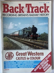 Back Track Magazine Vol.2 No. 1 Spring 1988 - Picture 1 of 2
