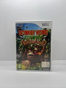 Gioco Donkey Kong Country Returns Nintendo Wii Pal Euro Italiano Multilingua - Imagen 1 de 3