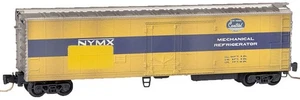 Micro-Trains MTL Z-Scale 51ft Mechanical Reefer New York Central/NYC Weathered - Bild 1 von 1