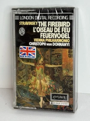 The Firebird Dohnanyi & Vienna Philharmonic - Stravinsky Cassette Tape 1980 NOS - Image 1 of 3