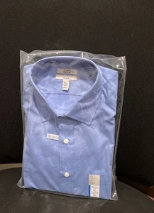 Croft & Barrow Herren Hemd pflegeleicht Classic Fit blau 16 1/2 32/33 - Bild 1 von 4