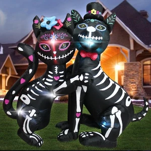 Halloween Animatronic Hexe 5 Fuß Bewegung aktiviert gruselig Outdoor Deko - Bild 1 von 9