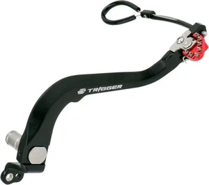 Zeta Trigger Rear Brake Pedal Red for Honda CRF300L/CRF300L Rally 2021-2024 - Picture 1 of 1