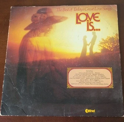 LOVE IS... Various Artists K-TEL (1981) LP 12” vinyl record - Image 1 of 4