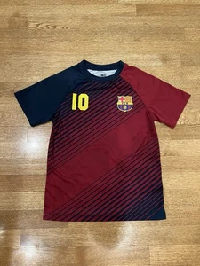 Camiseta/camiseta de fútbol juvenil mediana FC Barcelona Messi - Imagen 1 de 7