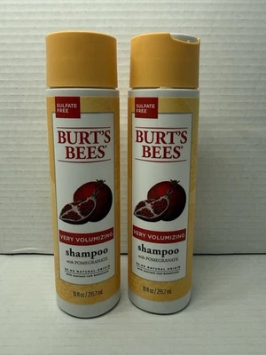 2 New Burt's Bees Very Volumizing Shampoo Pomegranate 10 fl oz - Image 1 of 4