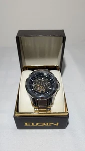 Orologio Scheletro Automatico Uomo Elgin FG8030 - Classe Acciaio Inox Carica Automatica - Foto 1 di 5