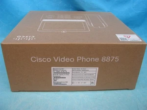 Teléfono IP de video Cisco 8875 Gigabit para WebEx negro carbón - CP-8875-K9 (NUEVO) - Imagen 1 de 3