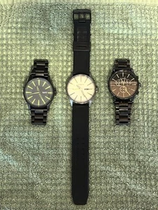 Nixon Watch Lot Of 3 All Currently Running (2) Sentry (1) Sentry Chrono - Picture 1 of 9