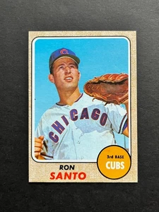 Ron Santo 1968 Topps #235 muy buen estado - Imagen 1 de 2