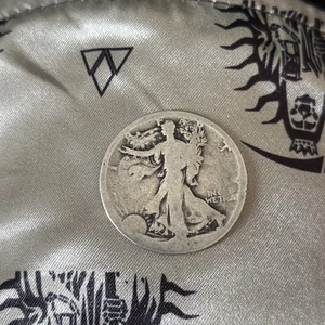 Half Dollar Silver Coin 90% Silver No Date Most likely 1920s ? - Picture 1 of 6