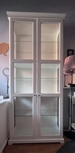 IKEA Liatorp Glasvitrine weiß lackiert - Bild 1 von 6