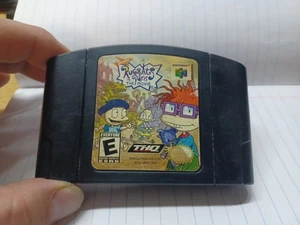 Rugrats in Paris: The Movie - Nintendo 64 - nur schwarze Cartridge - getestet - original - Bild 1 von 6