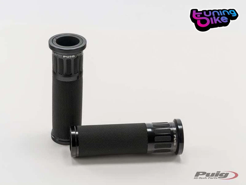 PUIG RACING EMPUÑADURAS PARA KTM 790 DUKE 18 NEGRO-123MM Foto 1 de 1