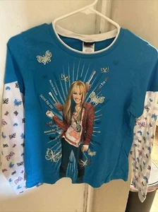 Vintage Disney Miley Cyrus HANNAH MONTANA Popstar Gitarre Mädchen XL (18) gebraucht - Bild 1 von 4