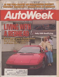 AutoWeek Magazine - May 23, 1988 - Testarossa - Grand Prix of Monaco - Picture 1 of 2