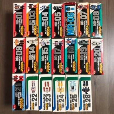 Bandai Machine Robo MR Gobots 20 Type Figure Transformers Robot Set Vintage F/S - Image 1 of 4