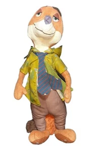 Disney Zootopia Nick Wilde Fox peluche 10" Plush bambola 25CM giocattolo Gioco - Foto 1 di 3