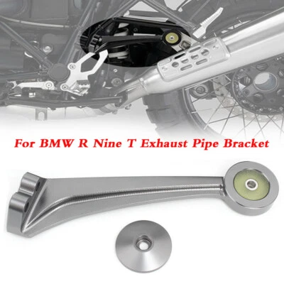 Motorcycle Exhaust Muffler Pipe Bracket Mount Holder For BMW R Nine T 2014-up - Image 1 of 4
