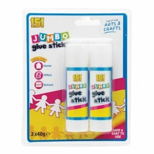 2 Non-Toxic Glue Sticks 40g - Free P+P - Picture 1 of 3