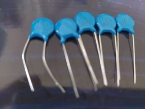 5x condensateurs 103 3kv Condensateur céramique 10nF  3000V 3KV lot 5 Pieces - Picture 1 of 5