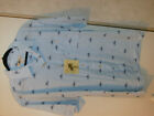 Joe Marlin Swordfish Tropical Color Perriwinkle Shirt W/Pocket Sz Mens Xl, Nwt.