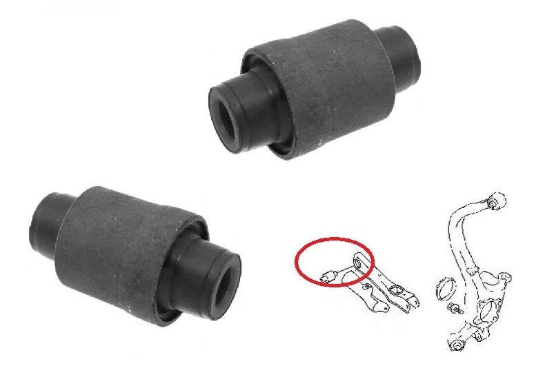 Rear Control Trailing Arm Inner Bushes Bushings for Mitsubishi Eclipse 1995-1999 - Image 1 of 1