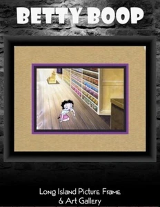 Betty Boop Hand Painted Animation Production Cel Custom Framed FREE SHIPPING - Picture 1 of 5