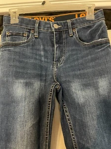 Levi's blaue Jeans (Jungen Größe 12 REG 26 x 27) Levi Strauss - Bild 1 von 8