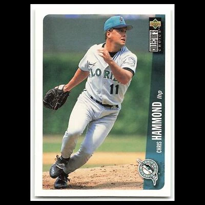 Chris Hammond #153 1996 Collectors Choice Florida Marlins Baseball Card MLB NM - Image 1 of 3