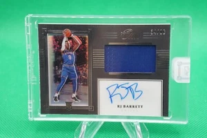 2019-20 Panini One and One Premium Rookie Maillot Auto /99 #14 RJ Barrett R6220J - Photo 1/2