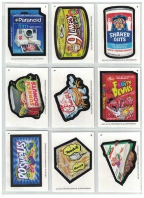 2021 TOPPS WACKY PACKAGES MARCH Monthly 21 Sticker Card Base Set+Checklist - Image 1 of 3
