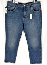 NEW Warp+Weft Men's Jeans Size 40 AMS Amsterdam Slim Fit Denim Blue Stretch