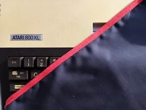 ATARI 800XL - Dust cover- Graphite grey cotton canvas - Picture 1 of 3