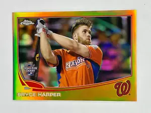 Bryce Harper 2013 Topps Chrome Update Series /250 Gold Refractor #mb-30 - Picture 1 of 2