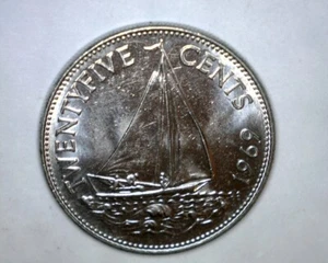 1969 Twenty Five Cents Bahama Islands - Bild 1 von 2