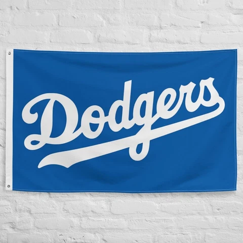 Los Angeles Dodgers Premium 3x5 ft Flag LA MLB Baseball Banner Cover